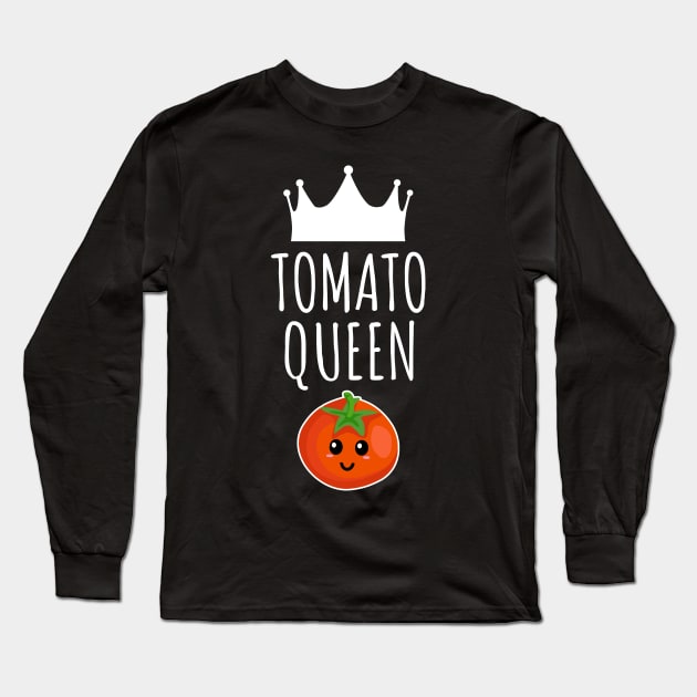 Tomato Queen Long Sleeve T-Shirt by LunaMay